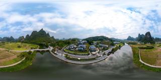 遇龙河龙晴山 (4)_全景